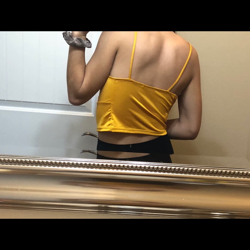 Yellow Zara Nighttime Top - Picture 3 of 6